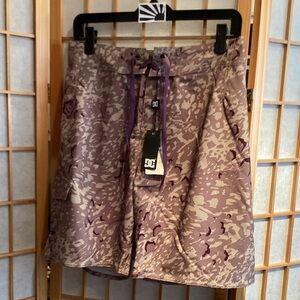 DC Skateboarding Odom Purple and Tan Camo Board Shorts Men's Size 30